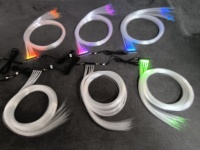 Kit de plafonnier LED universel pour voiture, fibre optique 0,5 mm, haute qualité, 16W, effet ciel étoilé scintillant, symphonie dynamique