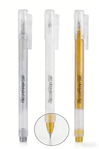 Marqueur d'<span class=keywords><strong>art</strong></span> à pointe fine ZKJ or argent blanc pour la peinture Fabriqué dans le Zhejiang - Product Image 2