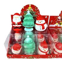 Nouveautés Botu : Jouets Squishy de Noël, Boules Anti-Stress, Bonhomme de Neige, Père Noël, Jouets Sensoriels Squishy Anti-Stress, Cadeaux pour Enfants