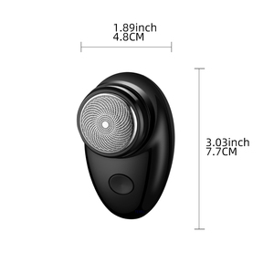 USB Power One-Blade Men's Portable Magnetic Hair Trimmer for Household Hotel Use Rotary <b>Shaver</b> Triple Blade <b>Shaver</b> - Product Image 4