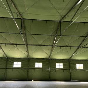 Heavy Duty 10x10 Steel <b>Frame</b> <b>Canvas</b> Wall Tent with 100 Seater Four-Season Double Layer One Bedroom for Sale in South Africa - Product Image 3