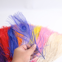 25-30CM 200 pièces plume de paon plume épée plume DIY accessoires de carnaval attrape-rêves plumes pour artisanat décoration de Table et accès