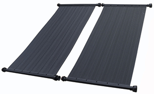 Chauffe-eau solaire pour piscine en polypropylène, matériau résistant aux UV, plage de température de -20°C à 115°C / Certifié CE 1x1m/1x2m - Product Image 3