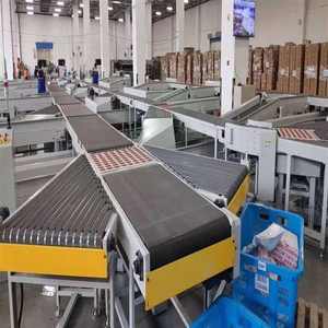 Hochgeschwindigkeits-Schwenk rad sortier förderer/Modularer Rollen band förderer für die Pakets ortierung - Product Image 2