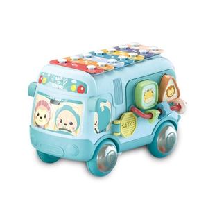Xilófono de juguete multifunción para autobús escolar, instrumento Musical para bebé, forma de órgano, juego de sonajeros y juguetes para bebés - Product Image 1