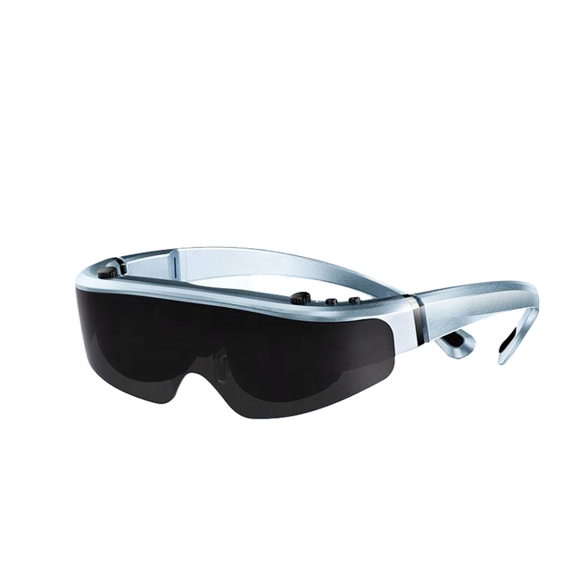 AR Glasses 1800nit Brightness Micro OLED Screen 1080P Resolution 600° Myopia Adjustment