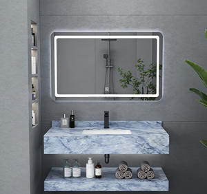 <span class=keywords><strong>Lavabo</strong></span> de Cerámica para Baño, Lavamanos de Cerámica para Encimera, Mueble de Baño con <span class=keywords><strong>Lavabo</strong></span> de Cerámica - Product Image 3