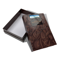 Boîtes de papier en carton imprimées sur mesure pour l'emballage de capsules de café Boîte cadeau à fermeture magnétique pour l'emballage de café