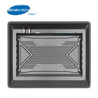 Écran tactile industriel robuste 10,4 pouces TFT LCD J6412 1024 x 768 400 cd/m² capacitif-résistif à montage en surface