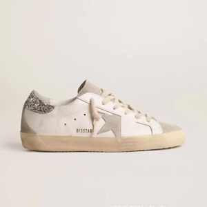 Zapatillas Deportivas Vintage con Diseño de Estrellas, de Cuero Genuino, Transpirables, Ligeras, con Cordones, Ajuste Cómodo, para Primavera, Verano e Invierno - Product Image 1
