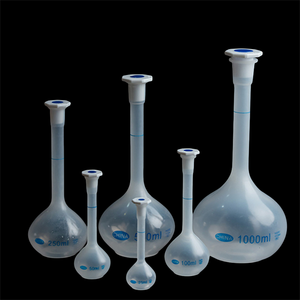 ขวดพลาสติกปริมาตรปริมาตรสำหรับห้องปฏิบัติการขนาด25มล. 50มล. 100มล. 250มล. 500มล. 1000มล. - Product Image 2