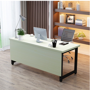Muebles modernos de oficina en casa escritorios de pata de bloque de personal al por mayor para estudio y uso de la computadora - Product Image 2