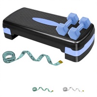 Plataforma de Step Aeróbico con Altura Ajustable, 2 Niveles, Material PP, para Uso Doméstico, Hecho en China