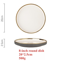Service de vaisselle de luxe moderne en porcelaine, haute qualité, gris, vert, noir, bols, cadeau d'affaires, service pour 4 à 8 personnes