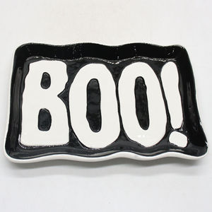 Decoración de Halloween Juego de vajilla Bat <span class=keywords><strong>Horror</strong></span> Plato de cerámica Vesper Bat Condimento Plato Bandeja de dulces - Product Image 6