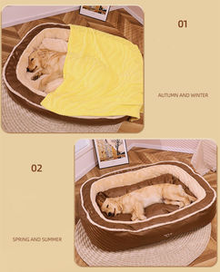 Op Maat Gemaakte Hoepel Katoen Gezellig Eersteklas Hondenbed Kattenmat Kussenbed - Product Image 2