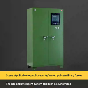 خزانة أسلحة من المصنع، خزانة تخزين عالية السعة للأسلحة الطويلة والذخيرة مع صندوق أمان بكلمة مرور - Product Image 5