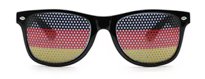 Gafas de Sol y Paraguas con la Bandera de Alemania para Fanáticos del Deporte, Producto de Apoyo para la Competición Deportiva Mundial de 2026 - Product Image 2