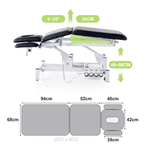 Lettino per Massaggi Terapeutici, Letto per Trattamenti con Ago e Coltello, Letto Ortopedico, Letto per Tatuaggi - Product Image 3