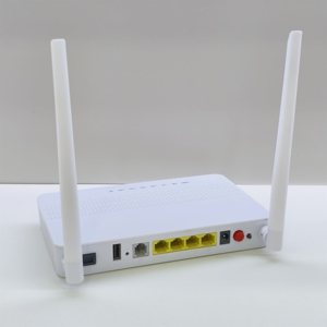 Unidad de Red Óptica FTTH ONU ONT XPON con WiFi 2.4G, 1G3F, USB y POTS, Compatible con OEM - Product Image 1