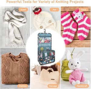 DIY Simple Amigurumi Crochet Kit Handmade Yarn <b>Knitting</b> Tools Set Bag <b>Animal</b> <b>Pattern</b> Eco-Friendly Beginner Friendly - Product Image 6