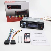 En Stock, Reproductor MP3 para Auto 1Din, Transmisor FM BT, 2 Puertos USB de Carga Rápida, Envío en 3 Días, Estéreo para Auto