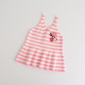 Robes en tricot pour filles, modèle col en V, style halter, de marques chinoises - Product Image 3