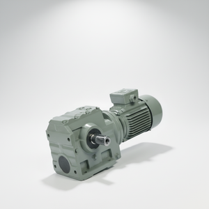 Motorreductor de engranajes helicoidales serie S, caja de engranajes para transmisión de potencia, vertical a horizontal, carcasa de hierro, marca [Nombre de la marca] - Product Image 1