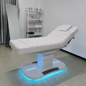 DM Professional Beauty Salon School Full Body Thermal Spa Spine Luxury Heavy Duty Curved Electric Remote Adjustable <b>Foldable</b> - Product Image 2
