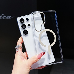 เคสโทรศัพท์มือถือแบบใสกันกระแทก ป้องกันเลนส์กล้องด้วยแม่เหล็ก สำหรับ Samsung S25 Ultra - Product Image 1