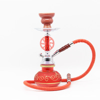 Vente directe d'usine transfrontalière : Chichas de style minimaliste américain, kits de chichas à une ou deux têtes, chichas créatives effet miroir