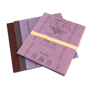 Hoja <span class=keywords><strong>de</strong></span> tela <span class=keywords><strong>de</strong></span> esmeril <span class=keywords><strong>de</strong></span> arena, papel <span class=keywords><strong>de</strong></span> <span class=keywords><strong>lija</strong></span> abrasivo, óxido <span class=keywords><strong>de</strong></span> <span class=keywords><strong>aluminio</strong></span>, 46-240 - Product Image 3