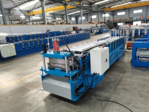 Stehfalz Metalldach platten maschine Selbst hemmende Dachbahn walzen form maschine - Product Image 4