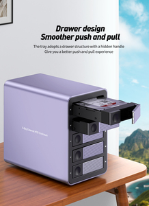 Ổ Cứng Chuẩn <span class=keywords><strong>NAS</strong></span> OEM Ổ Cứng <span class=keywords><strong>SATA</strong></span> USB 3.2 3.5Inch Ổ Cứng Không Có Cổng Type-C 5 X <span class=keywords><strong>SATA</strong></span> 3.5Inch Ổ Cắm Ổ Cứng - Product Image 5