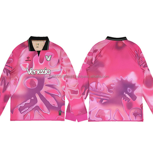 Camiseta de Fútbol Personalizada con Logotipo, Manga Corta, Transpirable, de Secado Rápido, Otoño Invierno 2026, Estilo Retro, Gruesa, Combinable con Todo - Product Image 3
