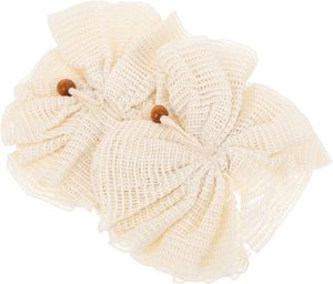 Balle de bain en loofah, éponge de douche en coton naturel, en ramie, écologique et biologique - Product Image 1