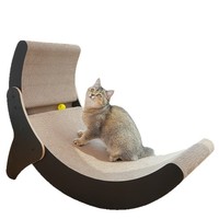 Winners-mxr Simplicity Poste à gratter pour chat en carton ondulé avec lit