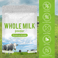 Lait en poudre entier de haute qualité Amaz avec protéines et calcium, formule pure, lait en poudre entier de source naturelle