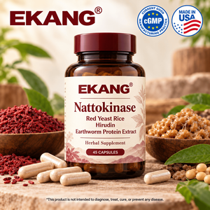 Cápsulas de Nattokinase Hirudin 4000 FU Fermentadas para la Salud del Flujo Sanguíneo y la Circulación - Product Image 1