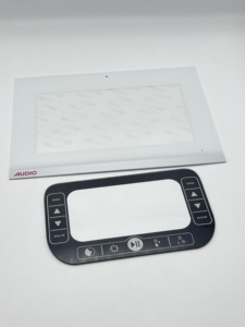Custom Production of <b>Plastic</b> <b>Sheet</b> with LCD Display Windows, Laser Engraved High-definition Scratch Resistant Logos and Patterns - Product Image 2