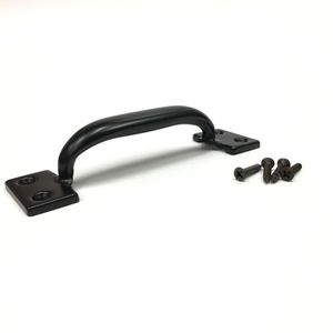 Tirador de puerta de entrada de zinc con acabado blanco Tamaño de 5 "Fácil instalación para aplicaciones de baño y cocina - Product Image 1