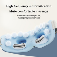 Hochwertiger 3D Kabelloser Luftdruck-Vibrations-Augenmassagegerät für Selbstpflege und Wellness mit 3 Stufen Heißkompresse & Musik