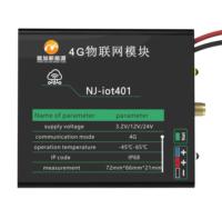 Module IoT Solaire NJ-iot401 Net Join avec Télécommande, Contrôleur Intelligent de Lampadaire Réseau 12V MPPT avec Positionnement GPS