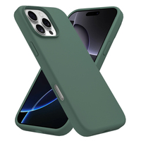 Para iPhone Apple funda de silicona líquida con logotipo personalizado funda de teléfono de lujo funda de teléfono Original para iPhone 14 15 16 Pro Max funda