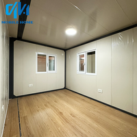 Maison mobile modulaire à structure en acier extensible, aménagement personnalisé, salon, chambre, design moderne préfabriqué, garantie 5 ans