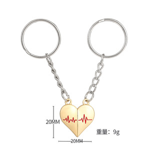 Llavero Magnético Corazón 2026, Llavero Latido de Corazón, Decoración Colgante para Bolsos, Amuleto para Bolsos - Product Image 5