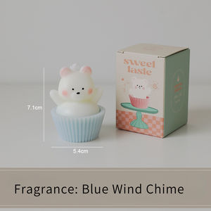 Vela Aromática <span class=keywords><strong>de</strong></span> Cera <span class=keywords><strong>de</strong></span> Soya con Forma <span class=keywords><strong>de</strong></span> Oso Hecha a Mano, Ecológica, Regalo <span class=keywords><strong>de</strong></span> Cumpleaños, con Velas <span class=keywords><strong>de</strong></span> <span class=keywords><strong>Sal</strong></span> Marina - Product Image 6