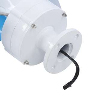 La petite <span class=keywords><strong>éolien</strong></span>ne hélicoïdale de 100W sur l'<span class=keywords><strong>axe</strong></span> <span class=keywords><strong>vertical</strong></span> est appliquée en hybride <span class=keywords><strong>éolien</strong></span>-solaire avec démarrage en douceur - Product Image 3