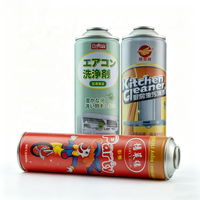 Botol Aluminium Kosong 200ml 250ml untuk Deodoran Aerosol, Botol Parfum Aluminium, Kaleng Aluminium untuk Parfum Ruangan
