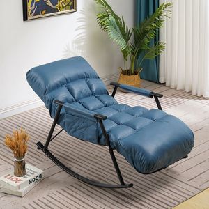 <span class=keywords><strong>Chaise</strong></span> <span class=keywords><strong>longue</strong></span> à bascule décontractée pour adultes pour la maison et l'extérieur Chambre à coucher Balcon Sieste Compresser Canapé Para Personas Perezosas Salon - Product Image 5
